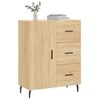 vidaXL Buffet ch&ecirc;ne sonoma 69,5x34x90 cm bois d'ing&eacute;nierie