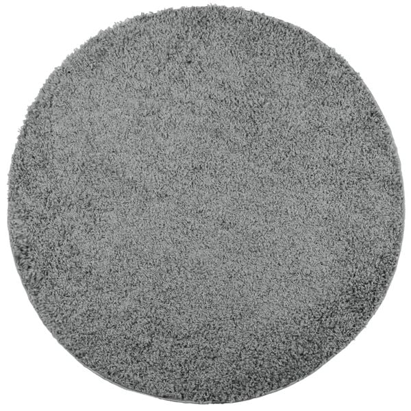 vidaXL Tapis shaggy PAMPLONA poils longs moderne vert &Oslash; 100 cm