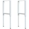 vidaXL &Eacute;tabli 100x(55-60)x(71,5-98) cm bois massif de h&ecirc;tre