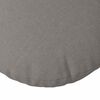 vidaXL Coussins de si&egrave;ge 2 pcs Taupe &Oslash;60 x 21 cm tissu