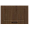 vidaXL Armoire murale de cuisine Kalmar ch&ecirc;ne marron bois d'ing&eacute;nierie