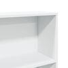 vidaXL Biblioth&egrave;que blanc 80x24x143 cm bois d'ing&eacute;nierie
