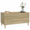 vidaXL Table basse Ch&ecirc;ne sonoma 90x44,5x45 cm Bois d'ing&eacute;nierie
