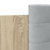vidaXL Cadre de lit sans matelas ch&ecirc;ne sonoma 120x190 cm