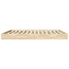 vidaXL Cadre de lit sans matelas ch&ecirc;ne sonoma 200x200 cm