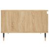 vidaXL Table basse ch&ecirc;ne sonoma 55x55x36,5 cm bois d'ing&eacute;nierie