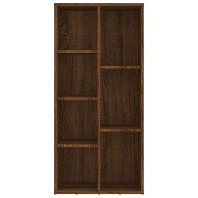 vidaXL Armoire à livres Chêne marron 50x25x106 cm