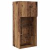 vidaXL Meubles TV muraux 6 pcs Ch&ecirc;ne noir Bois d'ing&eacute;nierie
