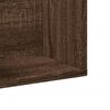 vidaXL Armoire murale ch&ecirc;ne marron 99x18x16,5 cm bois d'ing&eacute;nierie