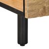 vidaXL Table basse marron 80x54x40 cm bois massif de manguier