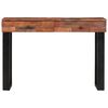 vidaXL Table console 110x30x76 cm bois de récupération massif