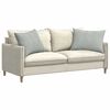 vidaXL Coussins de canap&eacute; 2 pcs Gris clair 70 x 50 cm