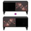 vidaXL Table basse Multicolore 80 x 50 x 40 cm Bois de mangue massif
