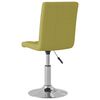 vidaXL Tabouret de bar Vert Tissu