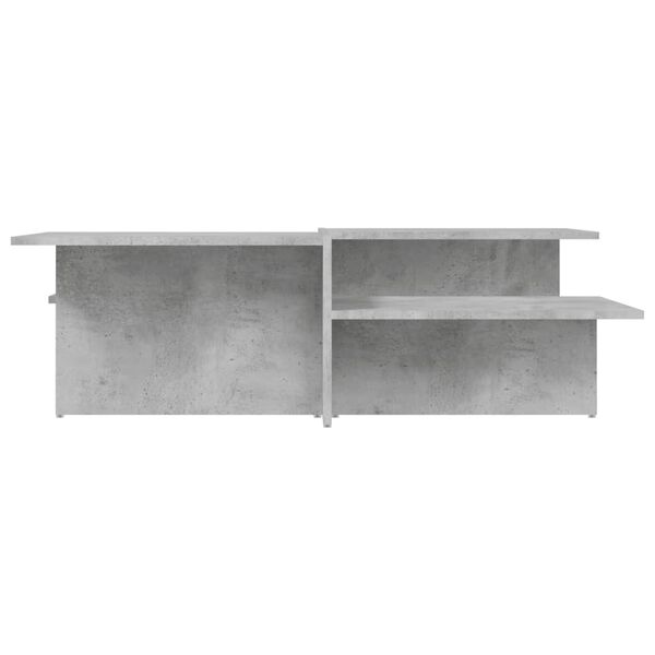 vidaXL Tables basses 2 pcs gris b&eacute;ton bois d'ing&eacute;nierie