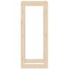 vidaXL Support pour bois de chauffage 41x25x100 cm Bois de pin massif