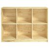 vidaXL Biblioth&egrave;que 104x33x76 cm bois de pin massif