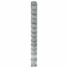 vidaXL Cl&ocirc;ture de prairie Argent&eacute; 25 x 1,4 m Acier galvanis&eacute;