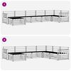 vidaXL Ensembles de canap&eacute;s 7 pcs Naturel Bois d'Acacia Massif