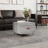 vidaXL Table basse Sonoma gris 50x50x40 cm Bois d'ing&eacute;nierie