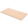 vidaXL Plaques de MDF 2 pcs Rectangulaire 120x60 cm 25 mm