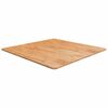 vidaXL Dessus de table carr&eacute; Marron clair90x90x1,5cm Bois ch&ecirc;ne trait&eacute;