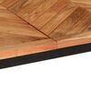 vidaXL Table à manger 140x70x75 cm bois massif d'acacia