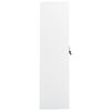 vidaXL Garde-robe Blanc 80x50x180 cm Acier