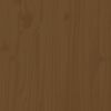 vidaXL Ensemble de bar de jardin 7 pcs marron miel bois de pin massif