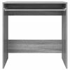 vidaXL Bureau Gris Sonoma 77,5 x 43 x 79 cm Bois d'ing&eacute;nierie