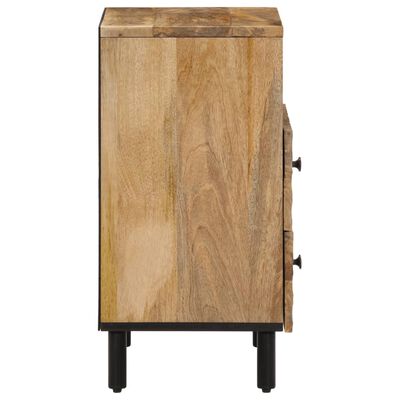 vidaXL Table de chevet 50x33x60 cm bois de manguier massif