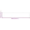 vidaXL &Eacute;cran de balcon cr&egrave;me 120x700 cm 100% polyester oxford