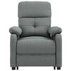 vidaXL Fauteuil Gris fonc&eacute; Tissu