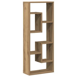 vidaXL &Eacute;tag&egrave;re murale Ch&ecirc;ne artisanal 36 x 16 x 90 cm Bois d'ing&eacute;nierie