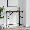 vidaXL Table console ch&ecirc;ne sonoma 75x32x75 cm bois d'ing&eacute;nierie