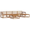 vidaXL Ensemble de canap&eacute;s d'ext&eacute;rieur 6 pcs Naturel