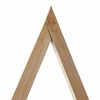 vidaXL Arche de mariage Marron Clair 202 x 95 x 254 cm