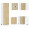 vidaXL Ensemble d'armoires de cuisine 14 pcs Kalmar bois d'ing&eacute;nierie