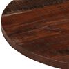 vidaXL Dessus de table &Oslash; 80x3,8 cm rond bois massif de r&eacute;cup&eacute;ration