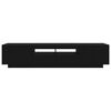 vidaXL Ensemble meuble TV Montage mural 2 pcs Noir 180 x 35 x 40 cm