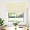 vidaXL Store pliss&eacute; cr&egrave;me 120x150cm largeur du tissu 119,4cm polyester