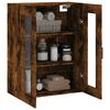 vidaXL Armoire murale ch&ecirc;ne fum&eacute; 69,5x34x90 cm