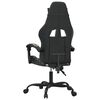 vidaXL Chaise de jeu Noir et camouflage Similicuir