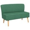 vidaXL Canap&eacute; 117x55,5x77 cm Tissu Vert