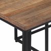 vidaXL Tables basses gigognes 3 pcs bois massif de teck