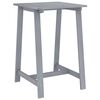 vidaXL Ensemble de bar d'ext&eacute;rieur 3 pcs Gris Bois d'acacia massif