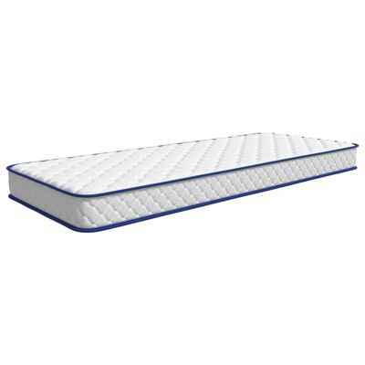 vidaXL Matelas en mousse à mémoire de forme blanc 80x200x17 cm