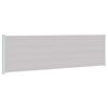 vidaXL Auvent lat&eacute;ral r&eacute;tractable de patio 180x614 cm Gris