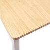 vidaXL Chaises de salle &agrave; manger 2 pcs Blanc 50 x 52,5 x 91 cm