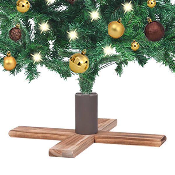 vidaXL Support de sapin de Noël 54x54x16 cm